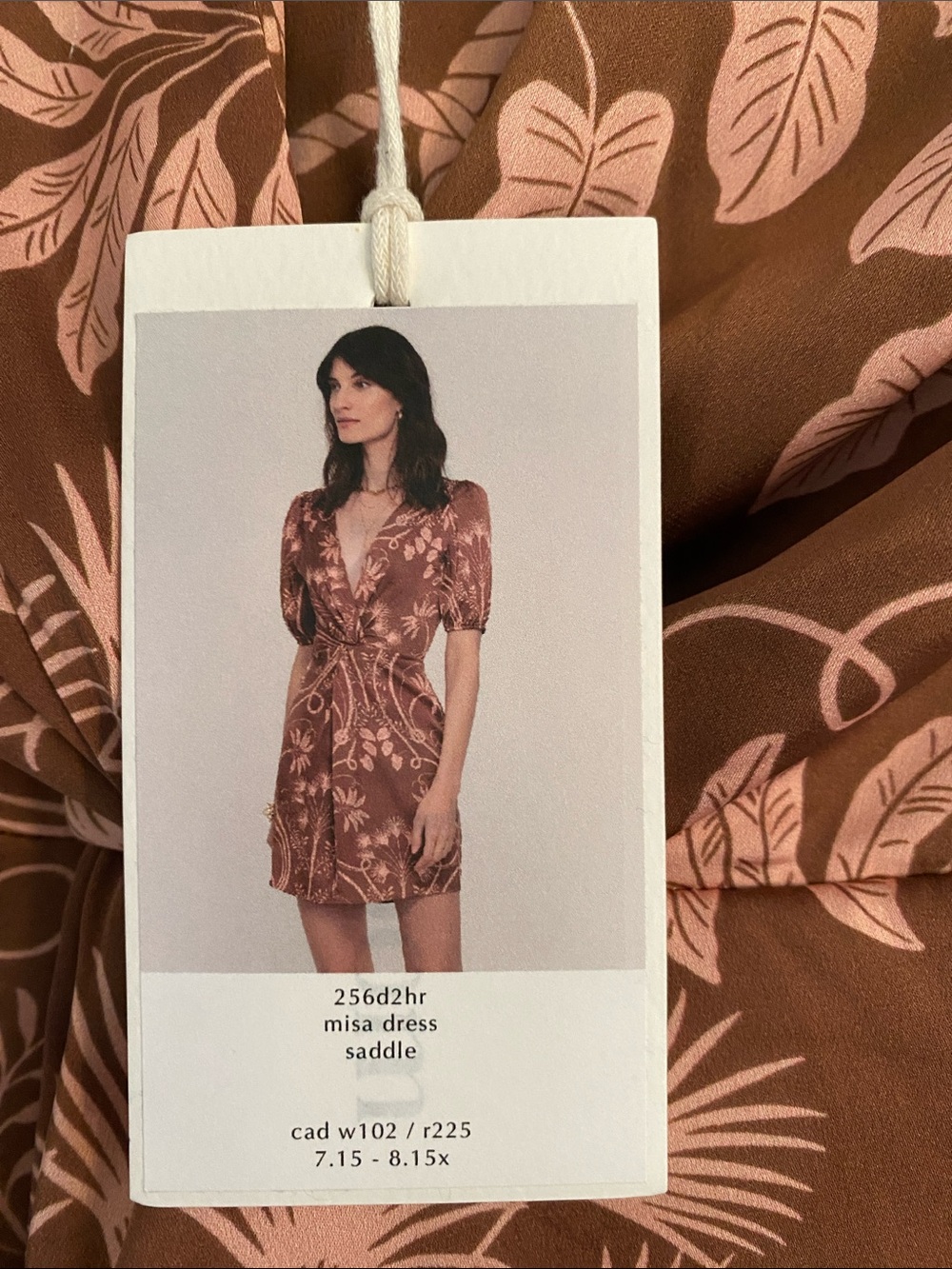 Heartloom Misa Saddle Floral Puff Sleeve Mini Dress | XS - Picture 6 of 7